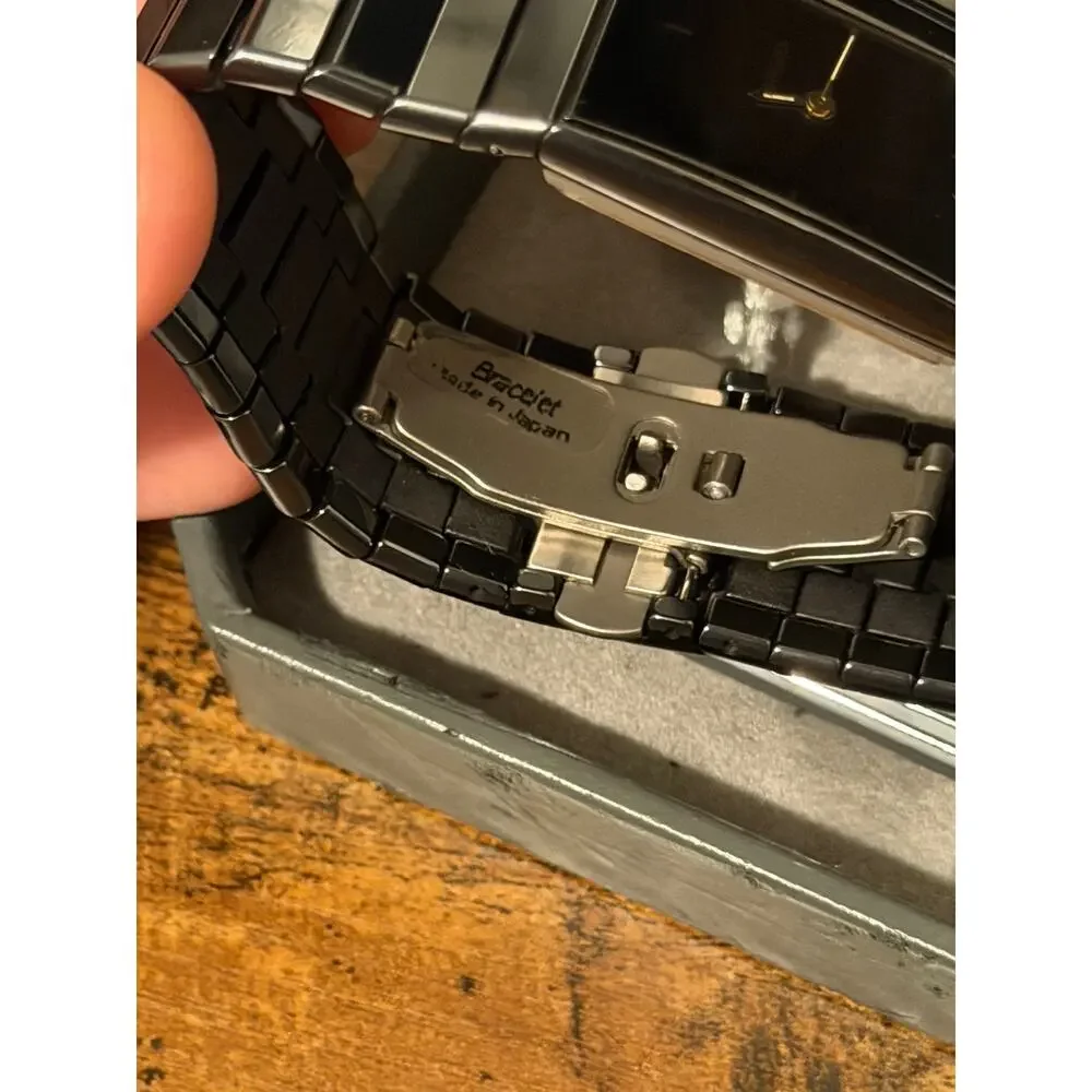 Rado DiaStar Multifunction High-Tech Ceramic Watch Analog Digital Box Papers
